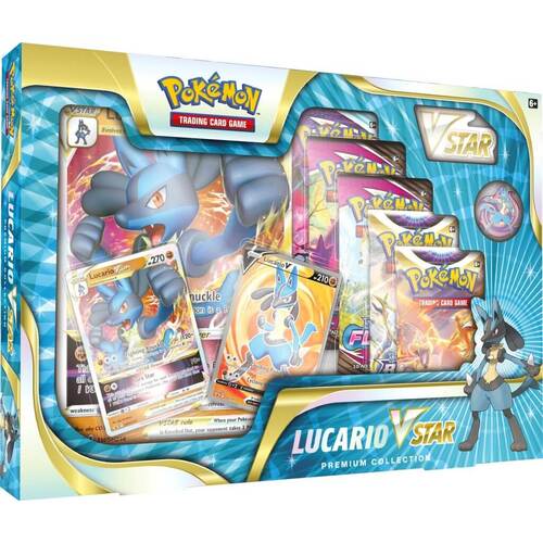 POKEMON TCG Lucario VSTAR Premium Collection Tradin card game