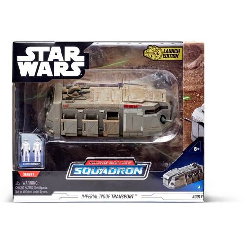 Micro Galaxy Squadron  STAR WARS Large Vehicles (6" Vehicle & Figure)