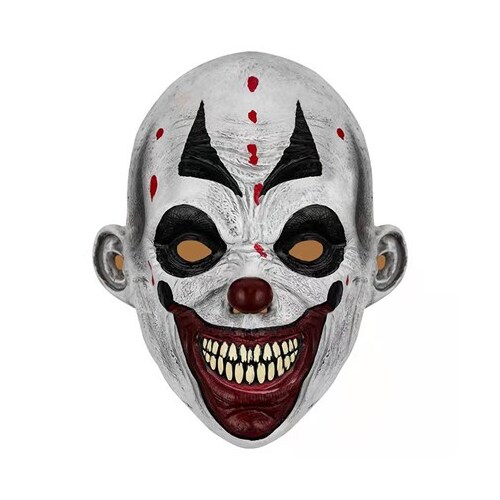 Latex Killer Clown Mask great for halloween