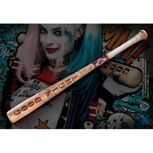 1:1 SUICIDE SQUAD - Harley Quinn good night Baseball Bat 80cm Noble collection