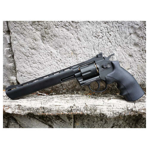 wells 357 Magnum 7" Gas Powred Revolver Gel Blaster G296D co2