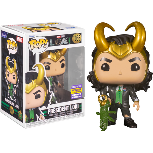 Loki (2021) - President Loki Pop! Vinyl Figure (2022 Winter Convention Exclusive) 1066