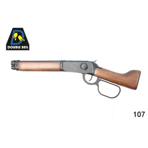 DOUBLE BELL WINCHESTER M1894  Puma Bounty Hunter Pistol CO2 GAS POWERED GEL BLASTER REAL WOOD VERSION (107)
