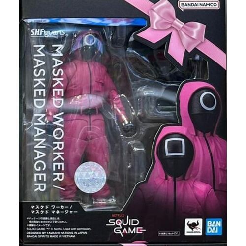 S.H.FIGUARTS Squid Game Masked Worker/ Masked Manager circle