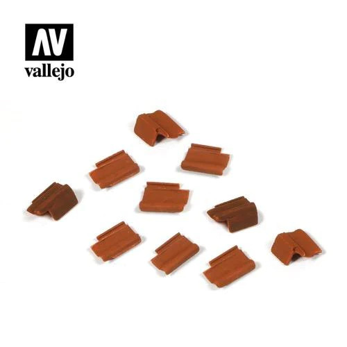 Vallejo SC229 Roof Tiles Set Diorama Accessory