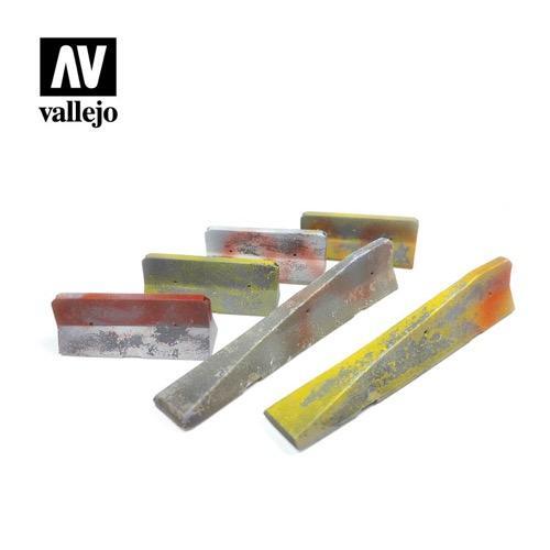 Vallejo SC228 Urban Concrete Barriers Diorama Accessory
