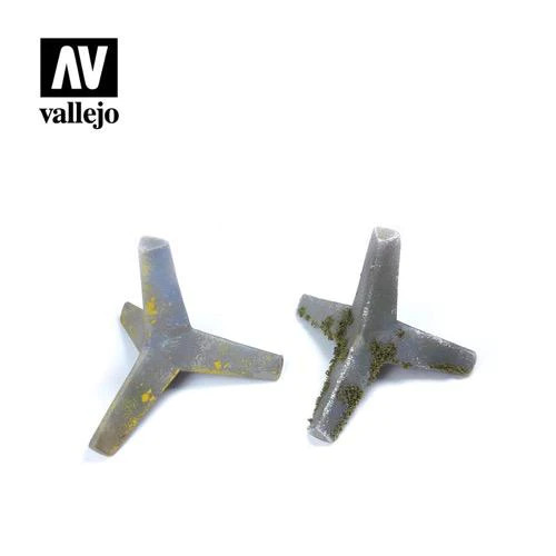 Vallejo SC220 Trident Anti-Tank Obstacle Diorama Accessory