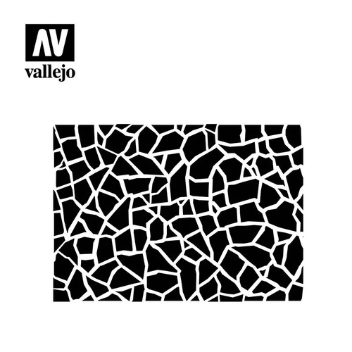 Vallejo ST-CAM003 1/32 Giraffe Camo WWII Stencil