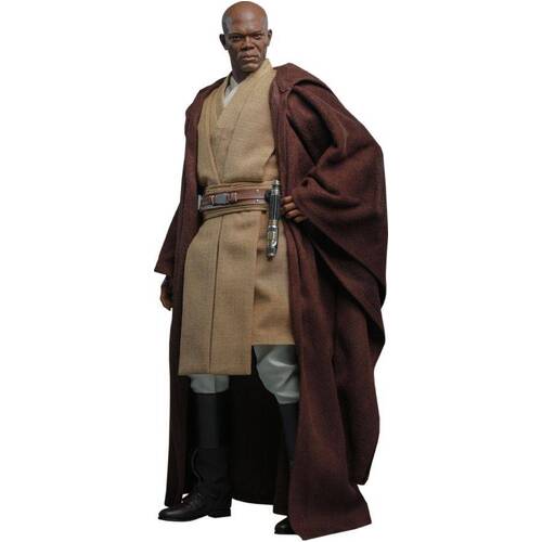 hot toys Star Wars Episode 2: Attack of the Clones - Mace Windu 1:6 Scale Action Figure