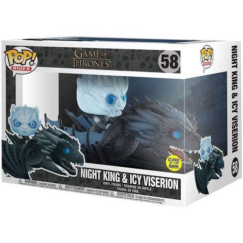 Game of Thrones - Night King & Icy Viserion Vinyl Figure #58 Funko POP! 