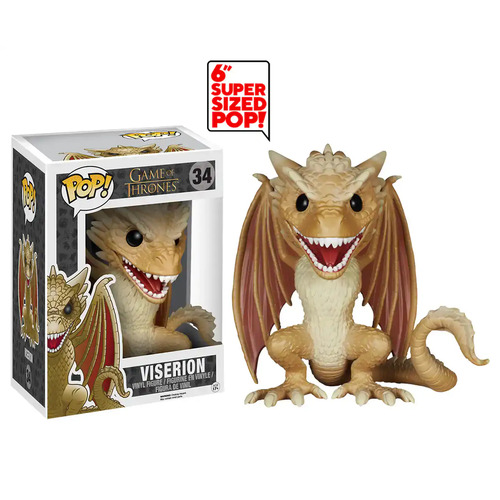 (SW) Game of Thrones: Viserion Super Sized POP! Vinyl Figure #34 
