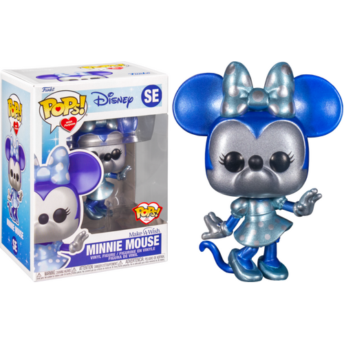 (SW) Disney - Minnie Mouse Make A Wish Metallic Pop! Vinyl Figure (Pops with Purpose) #SE