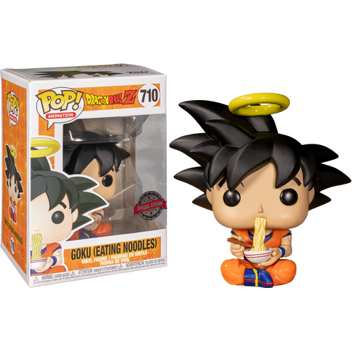 (SW) Dragon Ball Z - Goku Eating Noodles US Exclusive Pop! Vinyl #710