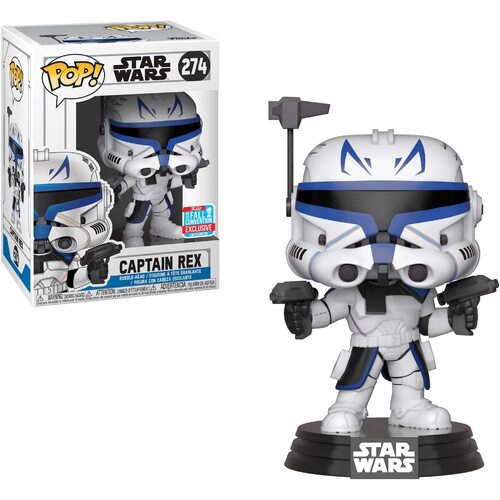 (SW) NYCC 2018 - Funko POP! Star Wars - Captain Rex #274 - Shared Exclusive! Vinyl with hardcase protector