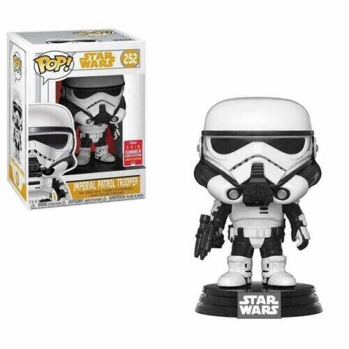 (SW) Star Wars Imperial Patrol Trooper #252 SDCC 2018 Pop! Vinyl Includes Protector