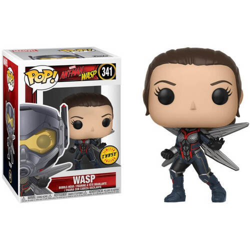 (SW) Funko POP! Marvel Ant-Man and the Wasp Wasp (Unmasked) (Chase) #341 Vinyl Figure