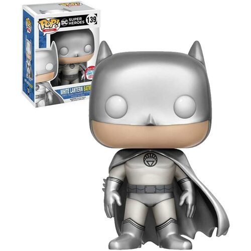 (SW) Funko POP! - DC Comics - White Lantern Batman 139 - 2016 New York Comic Con