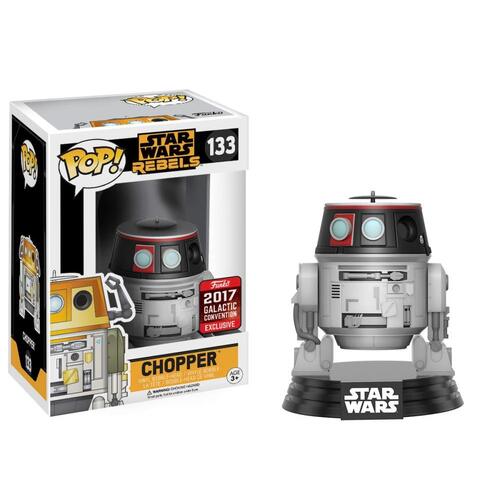 (SW) Funko Pop! Star Wars Rebels Chopper #133 (2017 Star Wars Celebration Exclusive)