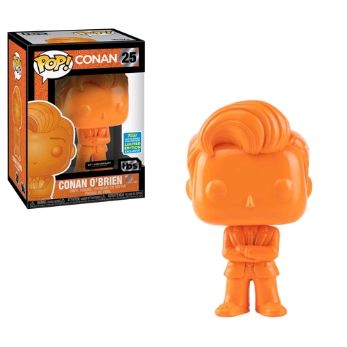 (SW) POP ICONS CONAN O'BRIEN ORANGE 25TH ANN 2019 CON EXCLUSIVE #25