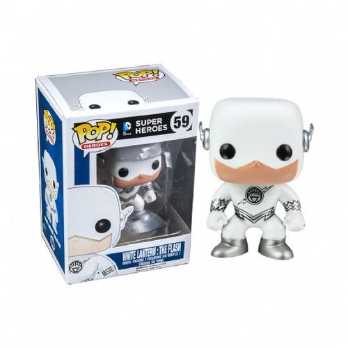 (SW) Funko POP DC Comics Super Heroes 59 White Lantern The Flash 59