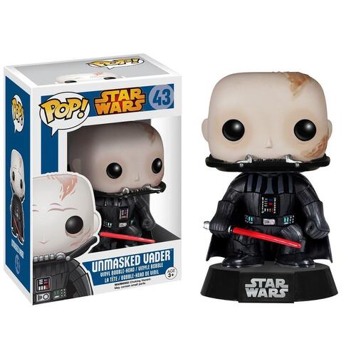 (SW) Star Wars Funko POP Vinyl Figure: Unmasked Darth Vader 43