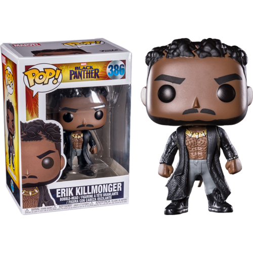 Black Panther - Erik Killmonger with Scars #386 Pop! Vinyl