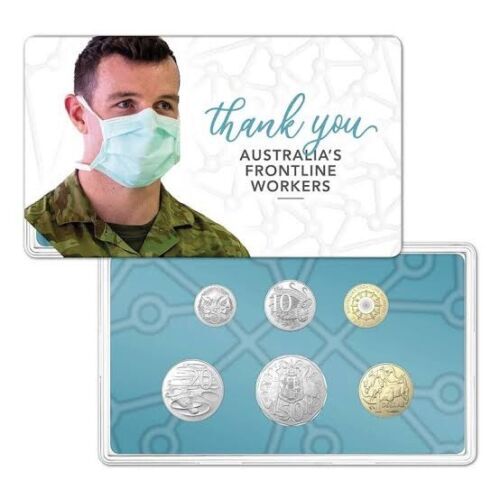 (NB) 2022 Frontline Workers Six Coin Uncirculated Year Set including $2 coin