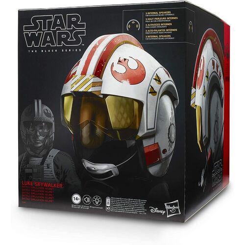 (SW) Star Wars The Black Series Luke Skywalker Battle Simulation Helmet Premium