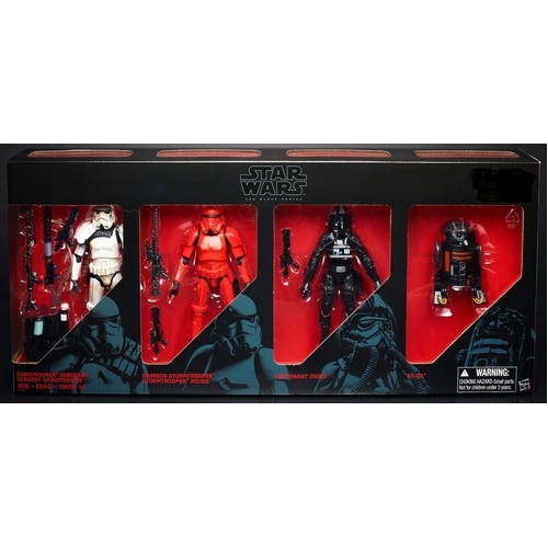 (SW) Star Wars Black Series Imperial Forces 4 Pack Action Figure