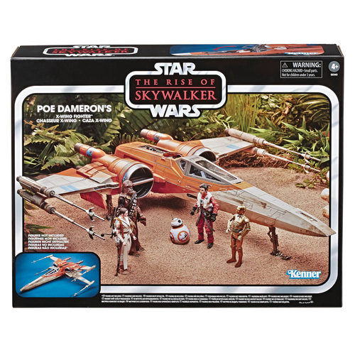 Star Wars Episode IX: The Rise of Skywalker - Poe Dameron’s X-Wing Fighter Action Vehicle Kenner
