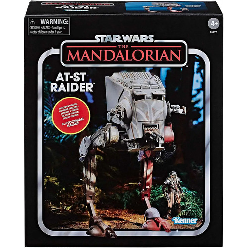 (SW) Star Wars The Mandalorian AT-ST Raider Action Vehicle Kenner