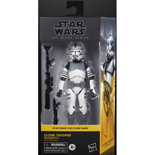 (SW) Star Wars Black Series Clone Wars Kamino Clone Trooper Action Figure
