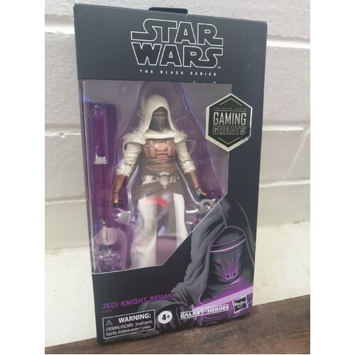 (sw) Star Wars Black Series 6" Inch Jedi Knight Revan Gaming Greats Exclusive