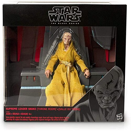 (SW) Star Wars Supreme Leader Snoke Figure from The Black Series | Fully Poseable 6-Inch Action