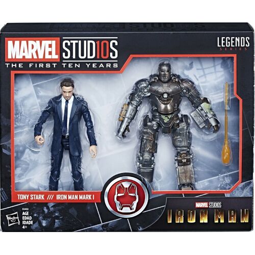 (SW) Marvel Legends First Ten Years Tony Stark | Iron Man Mark I Action Figure
