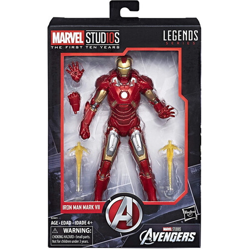 (SW) Marvel Legengs First Ten Years Iron Man Mark VII Action Figure