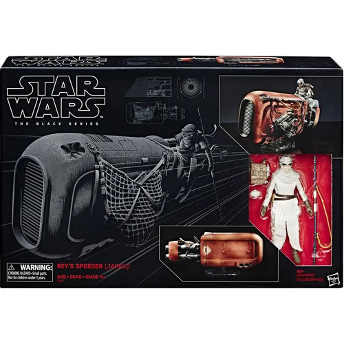(SW) Star Wars Black Series Reys Speeder Jakku Action Figure #03