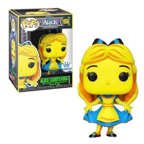 Funko POP! Disney: Alice in Wonderland #1058 - Blacklight Alice Curtsying
