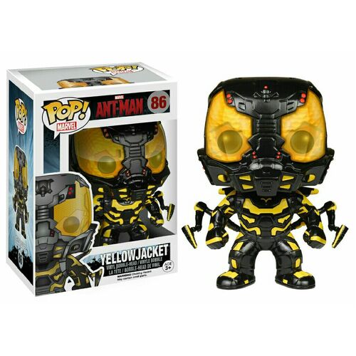 POP VINYL FIGURE OF YELLOWJACKET (GLOW IN THE DARK) #86