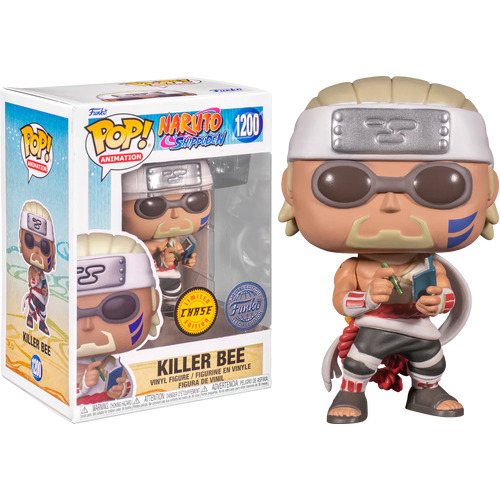 CHASE* NARUTO SHIPPUDEN - KILLER BEE EXCLUSIVE POP! VINYL FIGURE #1200