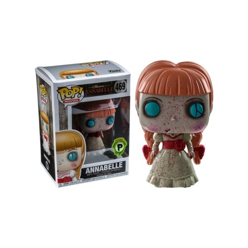 POP VINYL FIGURE - ANNABELLE (BLOODY) #469 Exclusive with Pop Protector