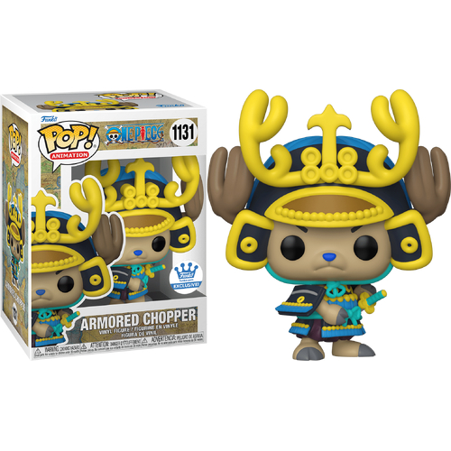 POP VINYL FUNKO FIGURE OF ARMORED CHOPPER #1131with POP PROTECTOR CHASE CHANCE