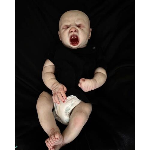 Realistic Vampire Baby Doll worse than chucky or annabelle!!!! 1 of 1 