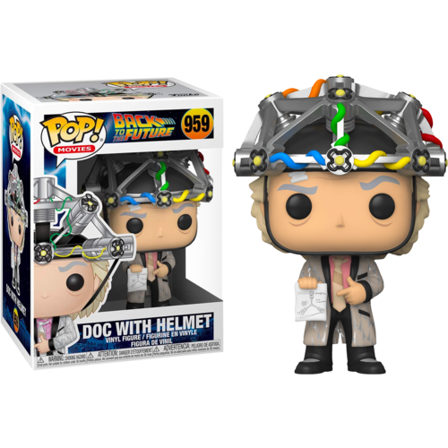 Back to the Future - Doc with Helmet #959 Pop! Vinyl