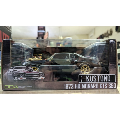 DDA 1973 Black/Pink HQ Monaro GTS 350 "KUSTOMQ" GOLD CHASE Diecast Car