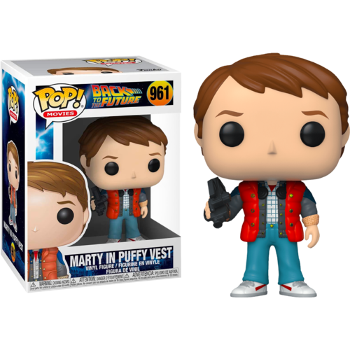 Back to the Future - Marty in Puffy Vest #961 Pop! Vinyl
