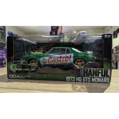 DDA 1:24 1973 HQ GTS Monaro Hanful Green GOLD CHASE diecast car