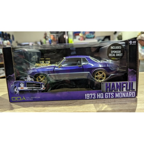 DDA 1973 Purple HQ GTS Monaro Hanful GOLD CHASE Diecast Car