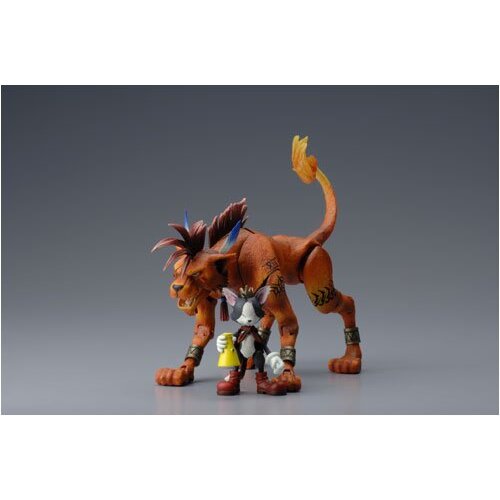 Final Fantasy VII Play Art Vol. 2 Red XIII & Cait Sith Action Figure
