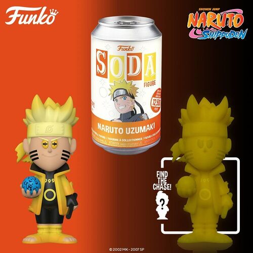 Funko Pop Soda Figure CHASE - Naruto Uzumaki Chase version Guaranteed